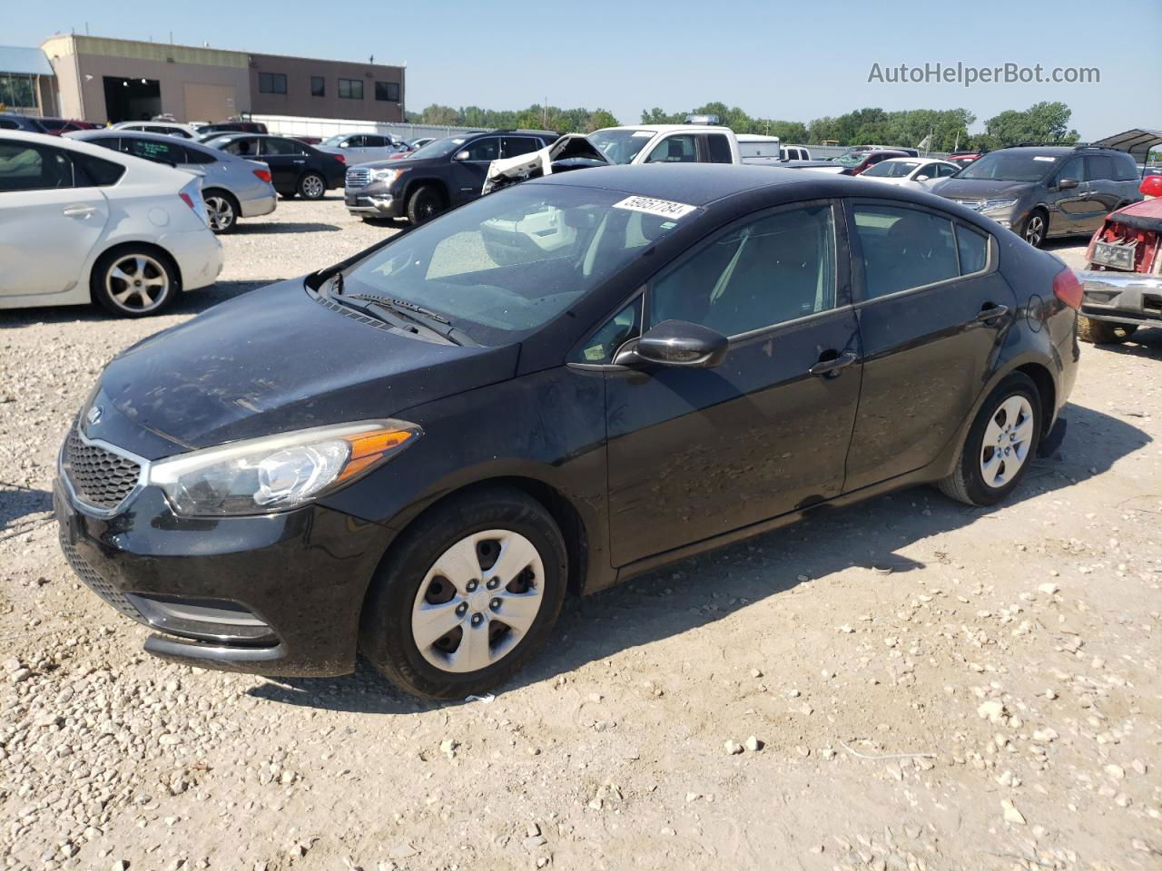 2016 Kia Forte Lx Черный vin: KNAFK4A64G5612971