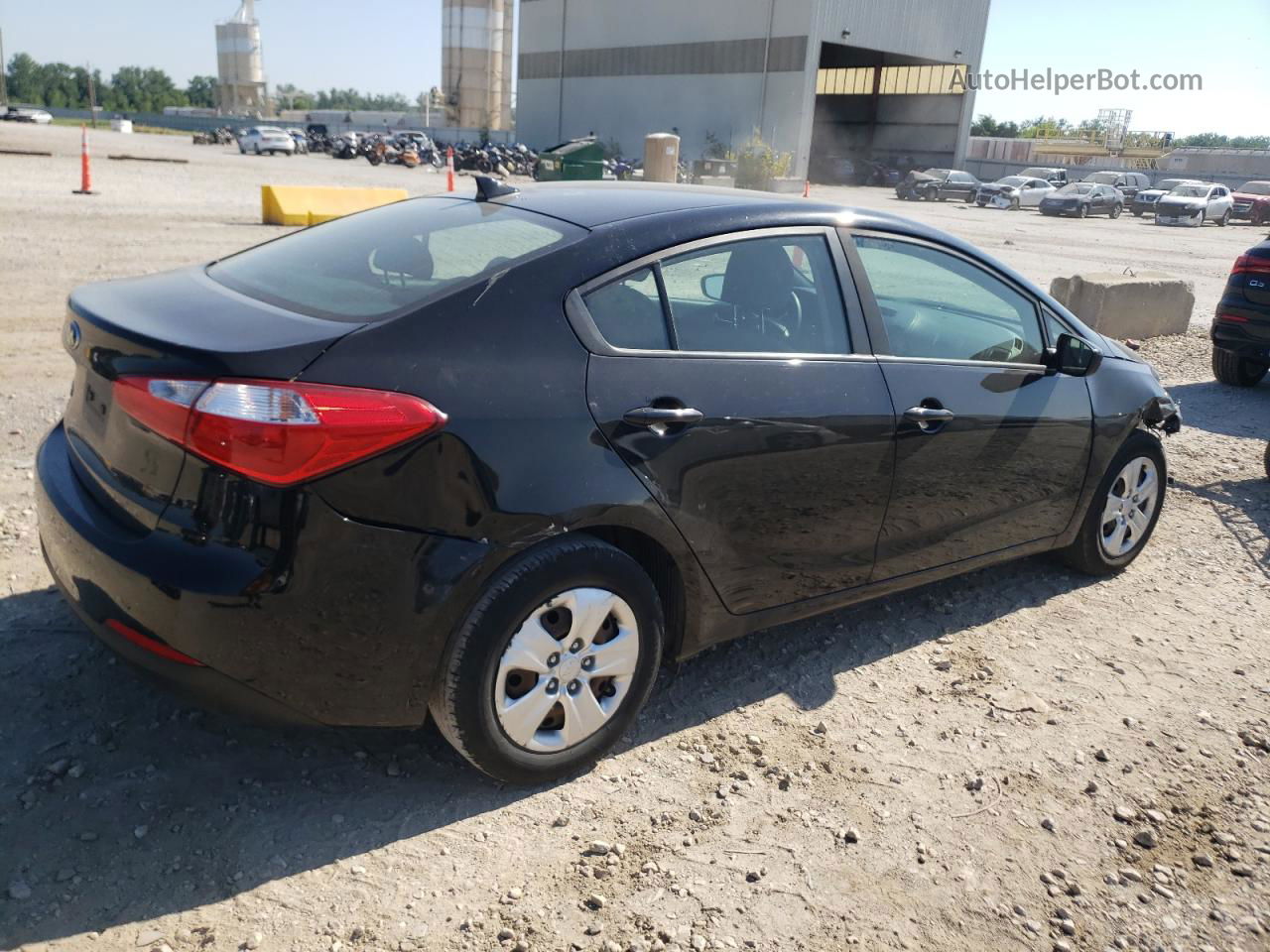 2016 Kia Forte Lx Черный vin: KNAFK4A64G5612971