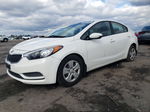 2016 Kia Forte Lx White vin: KNAFK4A64G5618186