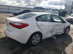 2016 Kia Forte Lx White vin: KNAFK4A64G5618186