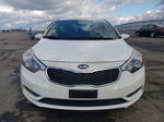 2016 Kia Forte Lx White vin: KNAFK4A64G5618186