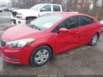 2016 Kia Forte Lx Red vin: KNAFK4A65G5493117