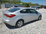 2016 Kia Forte Lx Silver vin: KNAFK4A65G5501409