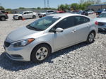 2016 Kia Forte Lx Silver vin: KNAFK4A65G5501409