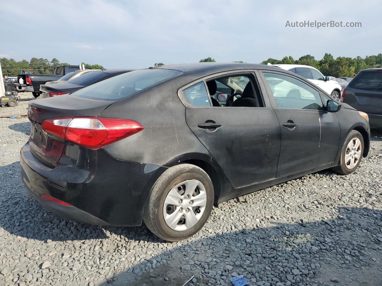 2016 Kia Forte Lx Black vin: KNAFK4A65G5511129