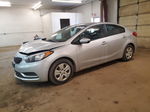 2016 Kia Forte Lx Silver vin: KNAFK4A65G5515780