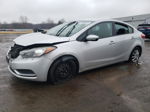 2016 Kia Forte Lx Серебряный vin: KNAFK4A65G5532448