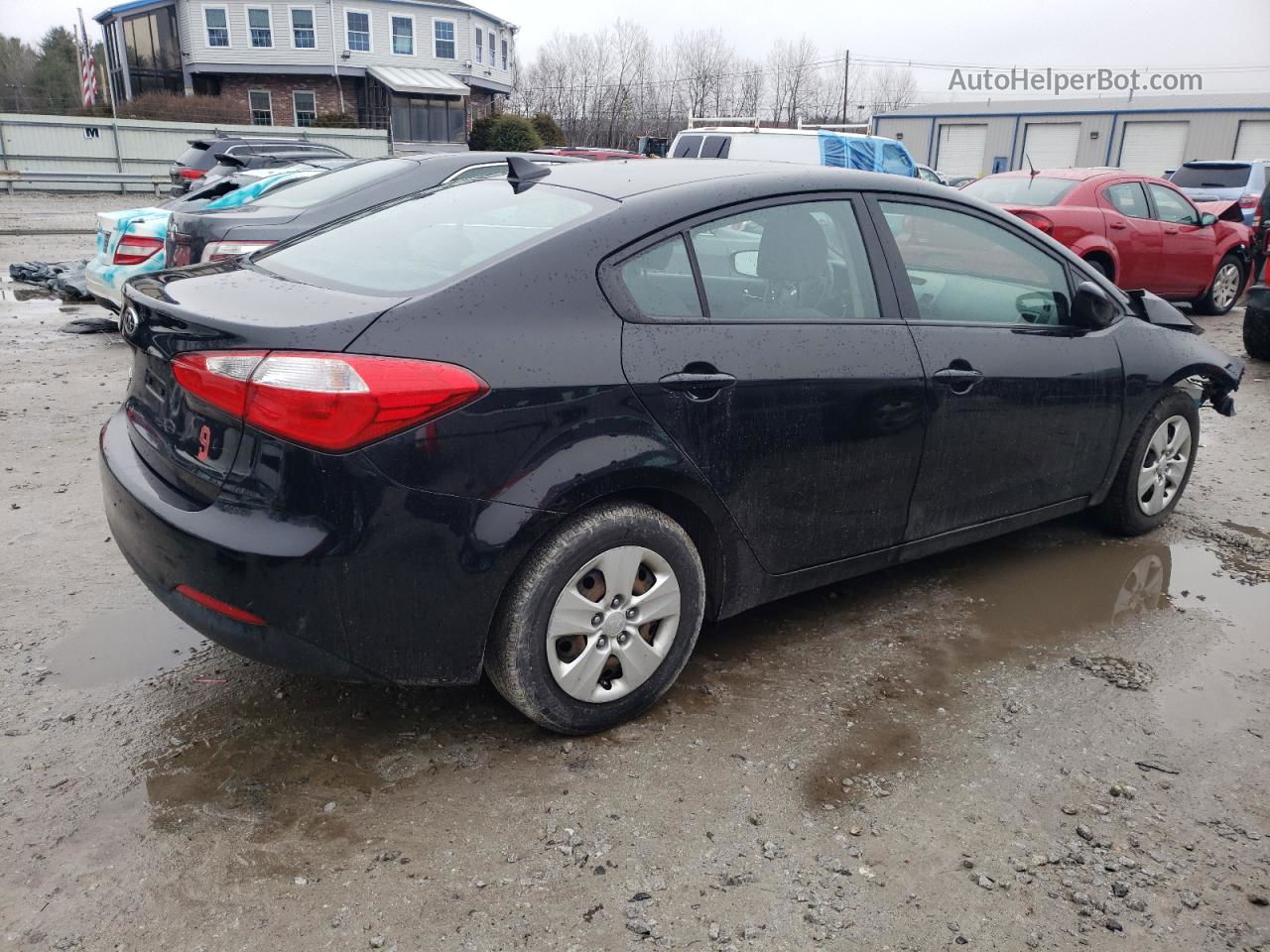 2016 Kia Forte Lx Черный vin: KNAFK4A65G5540128