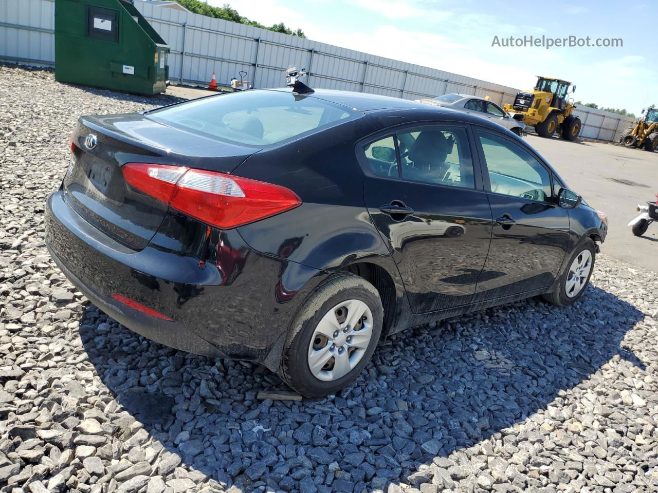 2016 Kia Forte Lx Black vin: KNAFK4A65G5541781