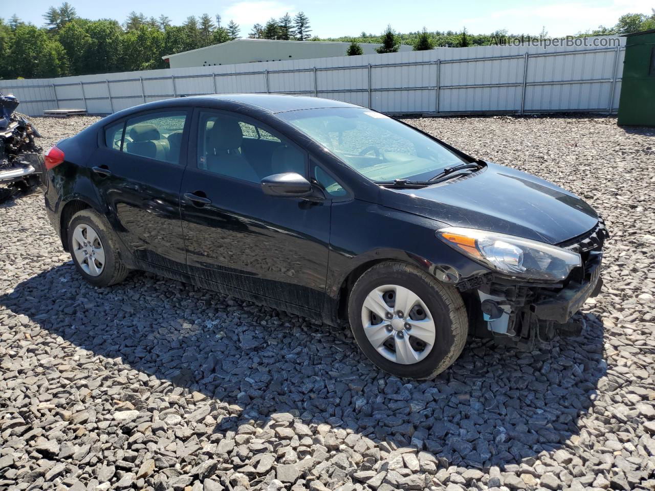 2016 Kia Forte Lx Black vin: KNAFK4A65G5541781