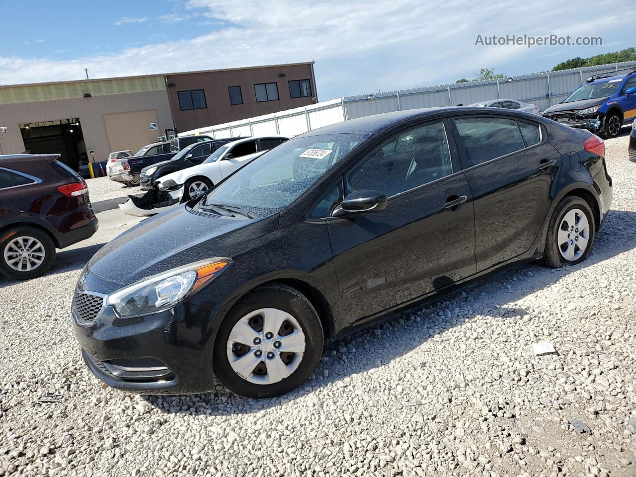 2016 Kia Forte Lx Черный vin: KNAFK4A65G5568477