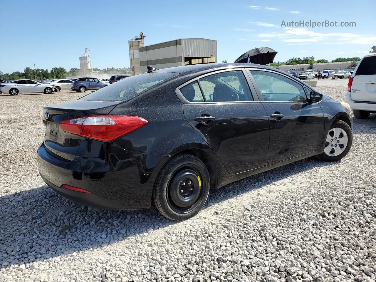 2016 Kia Forte Lx Black vin: KNAFK4A65G5568477