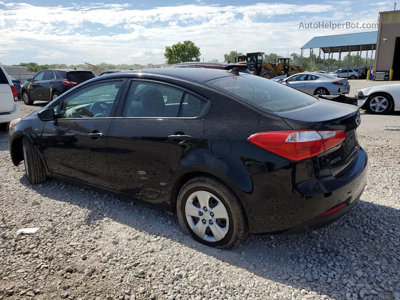 2016 Kia Forte Lx Black vin: KNAFK4A65G5568477