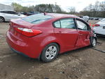 2016 Kia Forte Lx Red vin: KNAFK4A65G5572707