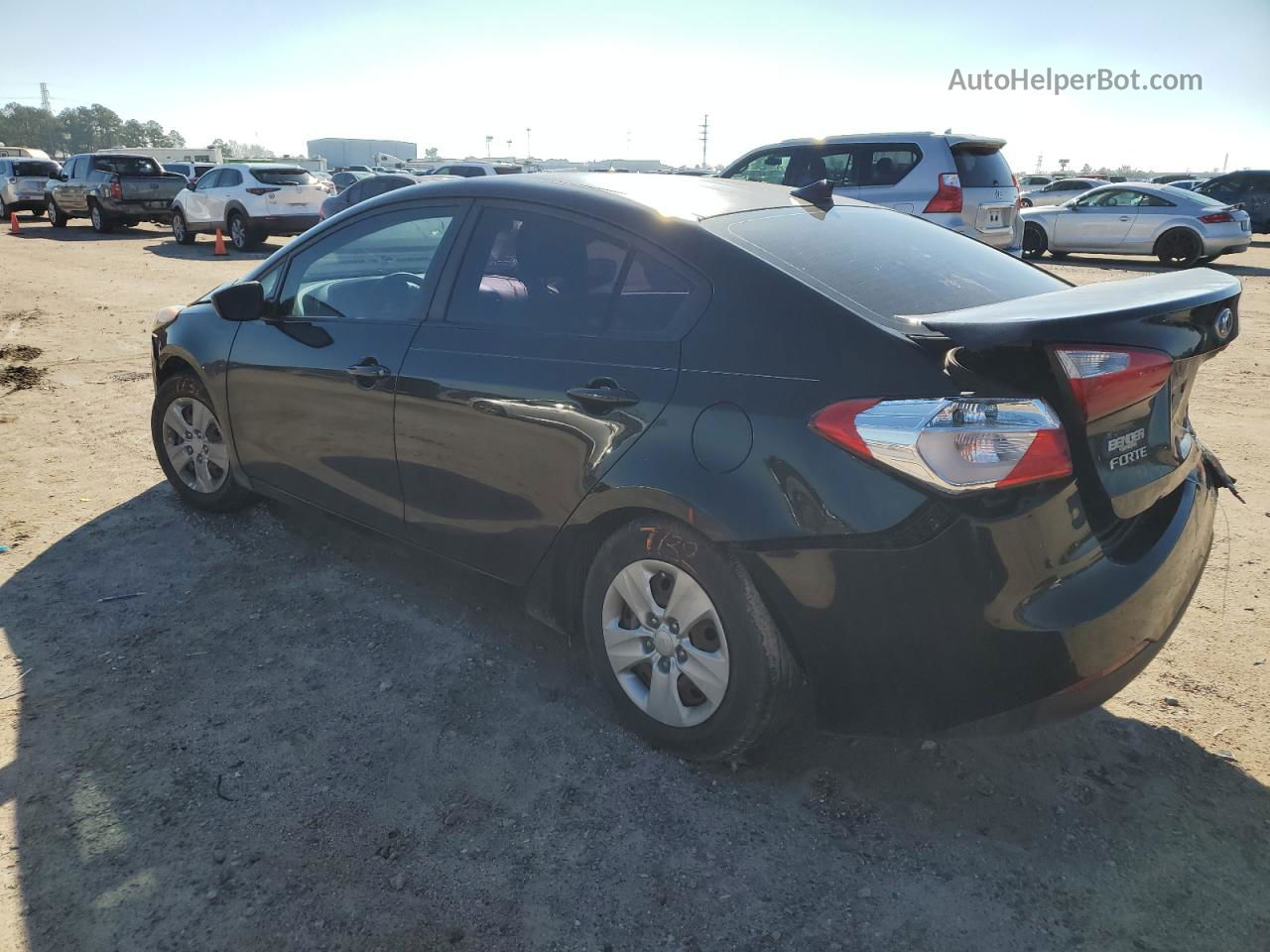 2016 Kia Forte Lx Black vin: KNAFK4A65G5573856