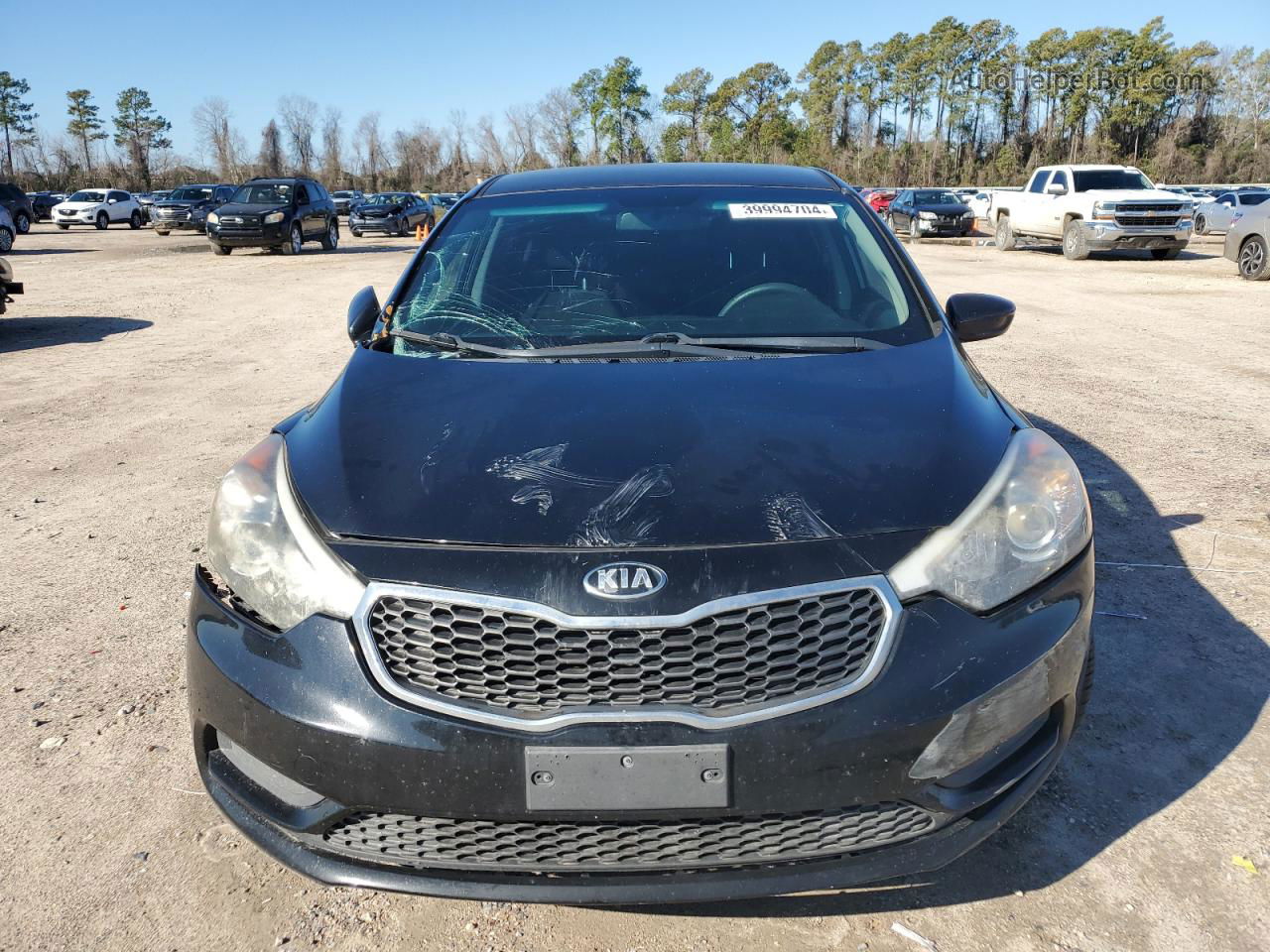 2016 Kia Forte Lx Black vin: KNAFK4A65G5573856