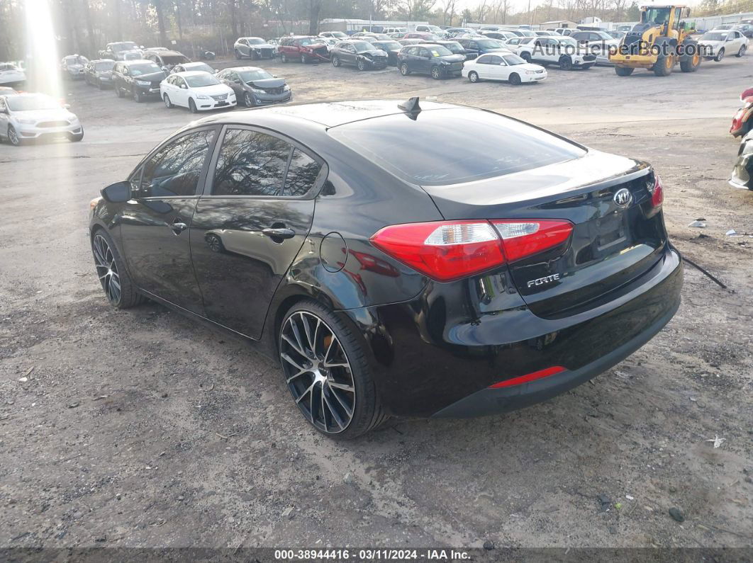 2016 Kia Forte Lx Black vin: KNAFK4A65G5576126