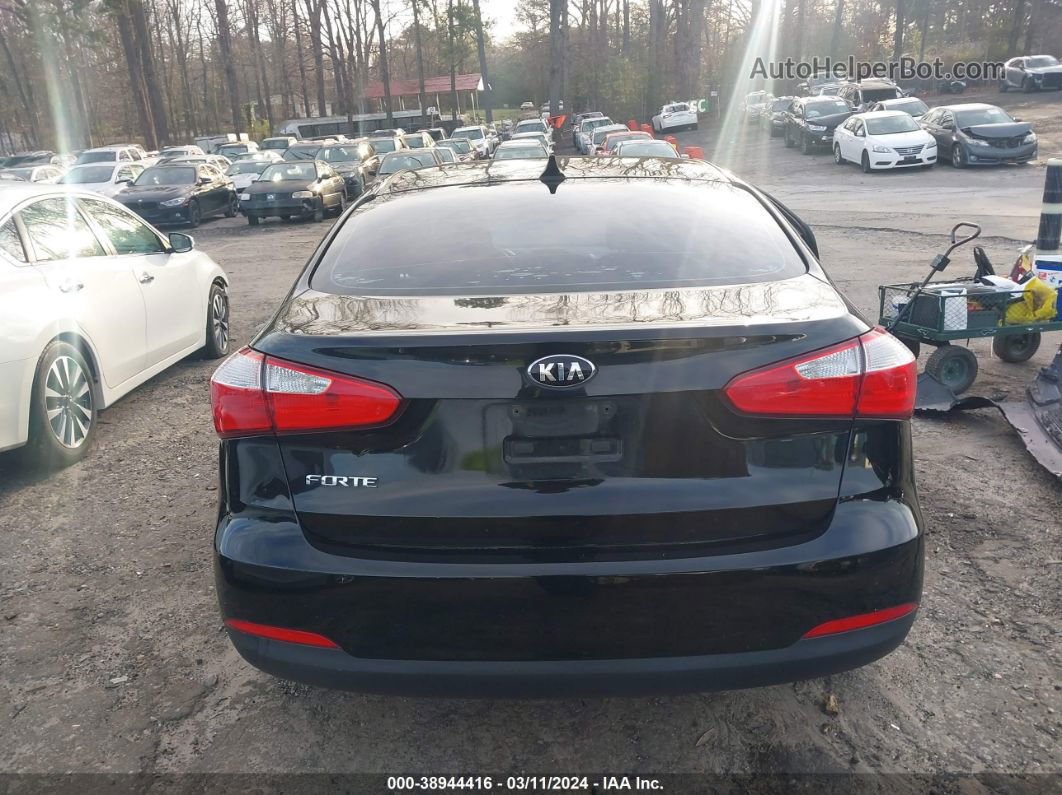 2016 Kia Forte Lx Black vin: KNAFK4A65G5576126