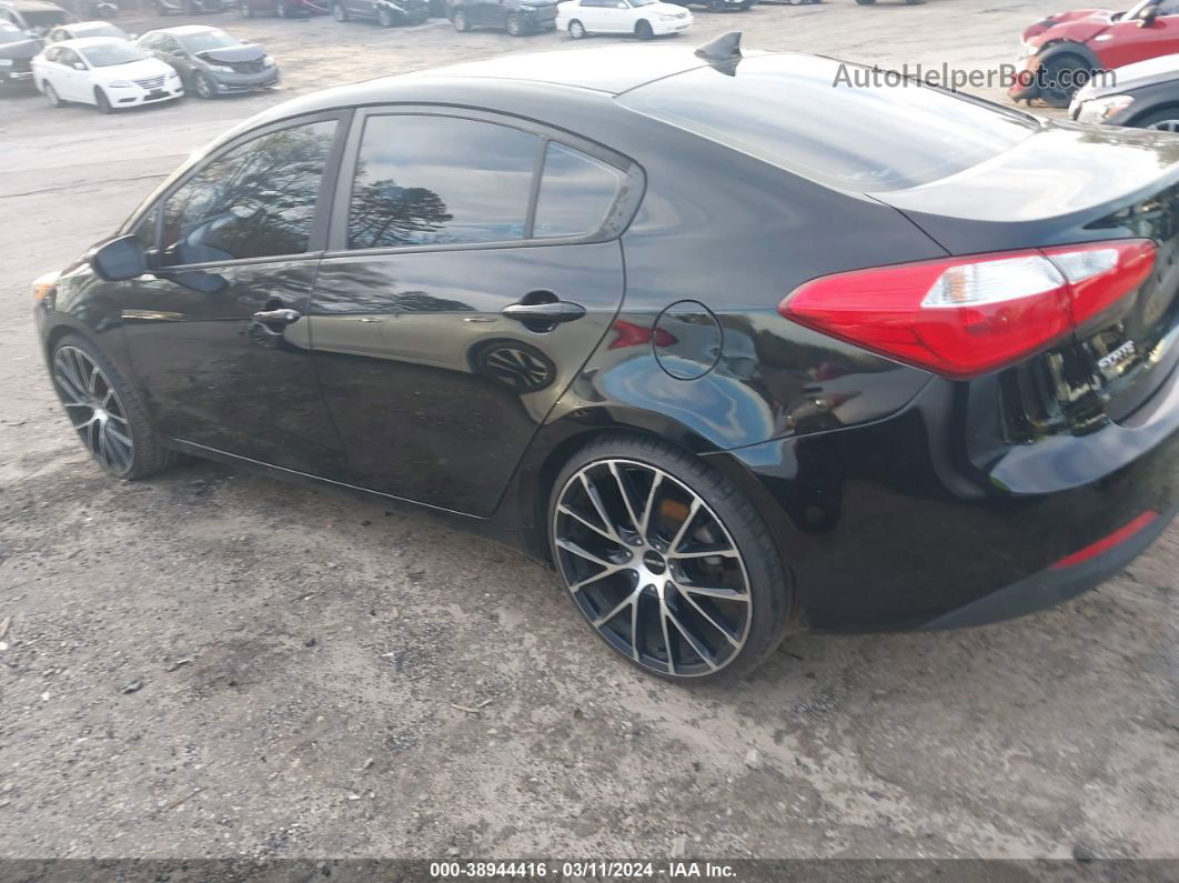 2016 Kia Forte Lx Black vin: KNAFK4A65G5576126