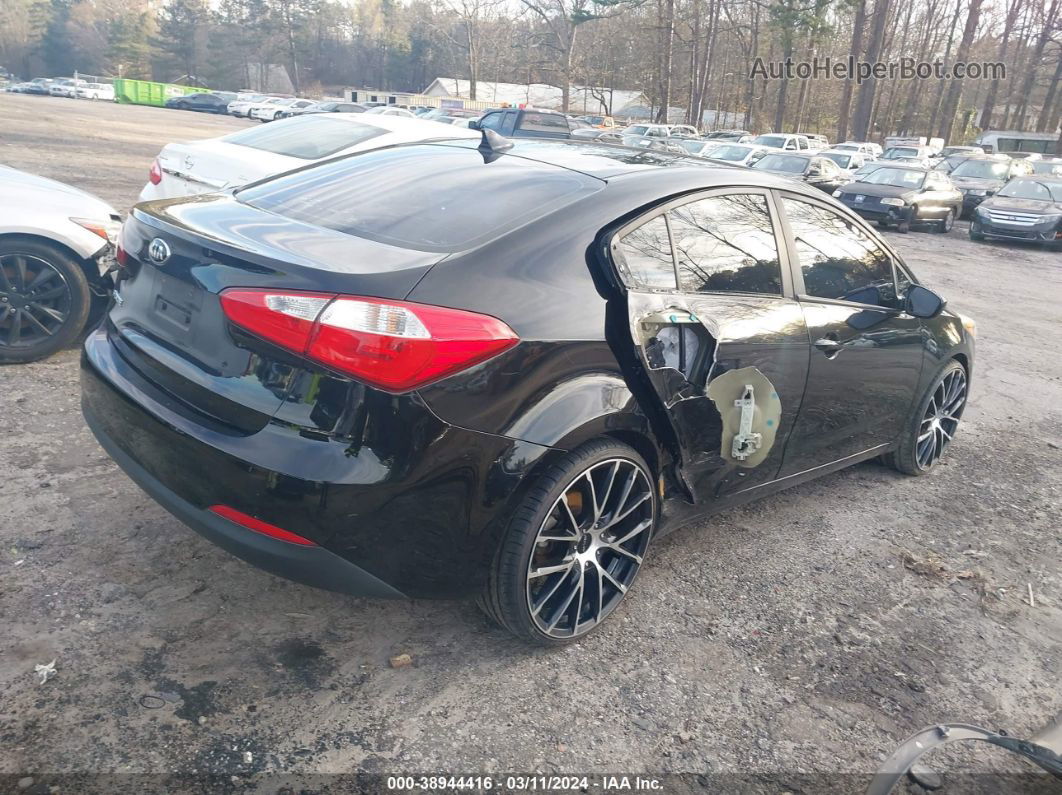 2016 Kia Forte Lx Black vin: KNAFK4A65G5576126