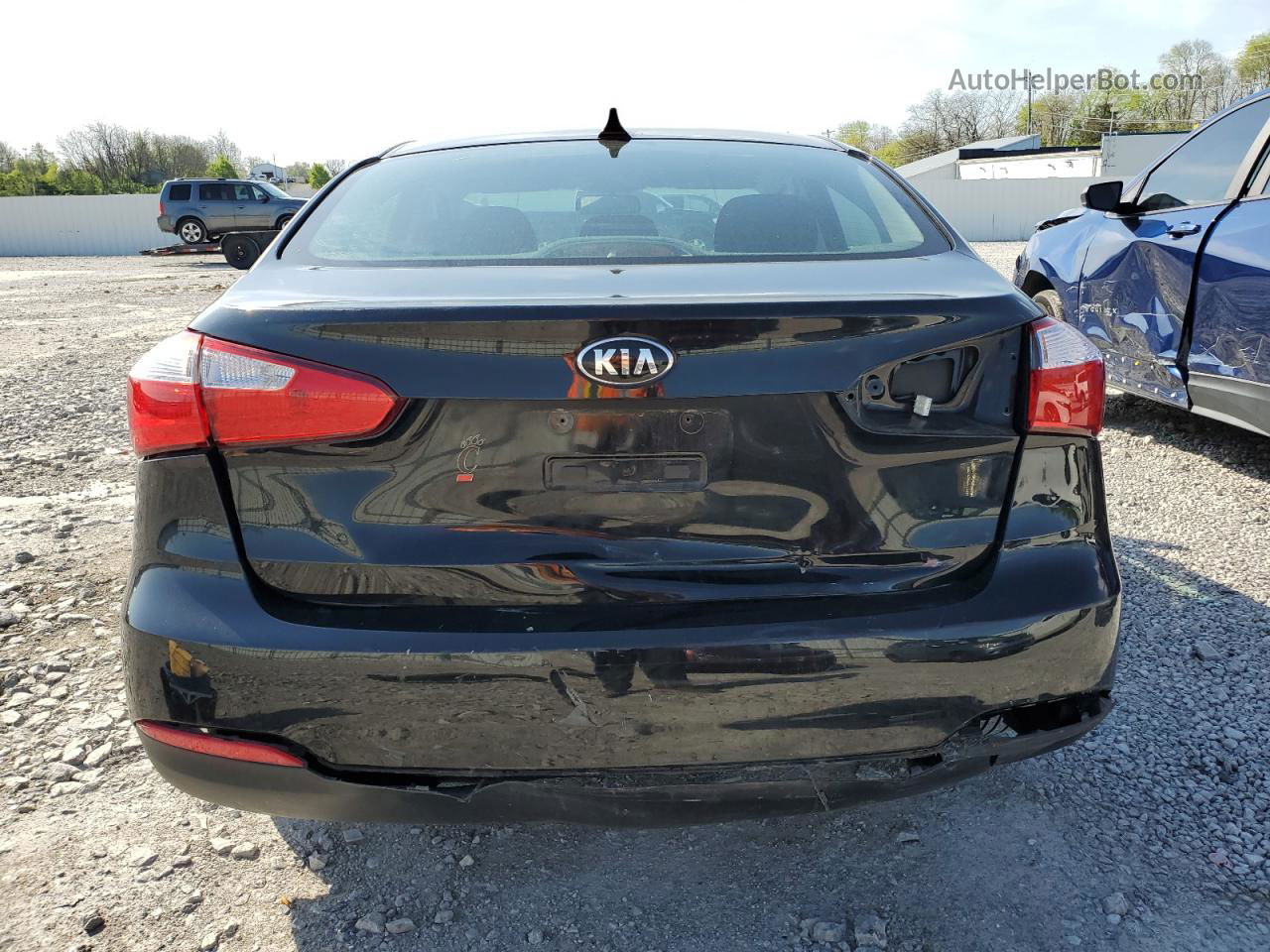 2016 Kia Forte Lx Black vin: KNAFK4A65G5578880