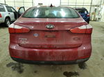 2016 Kia Forte Lx Red vin: KNAFK4A65G5586008