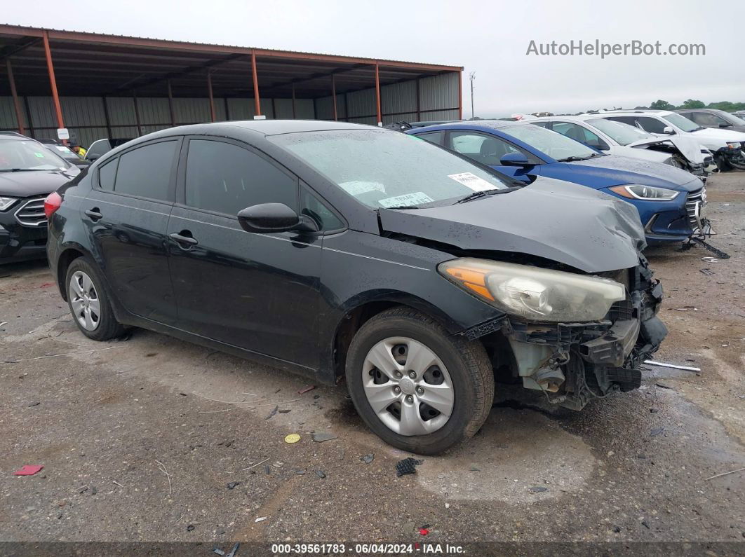 2016 Kia Forte Lx Black vin: KNAFK4A65G5586672