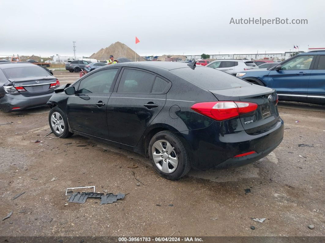 2016 Kia Forte Lx Black vin: KNAFK4A65G5586672