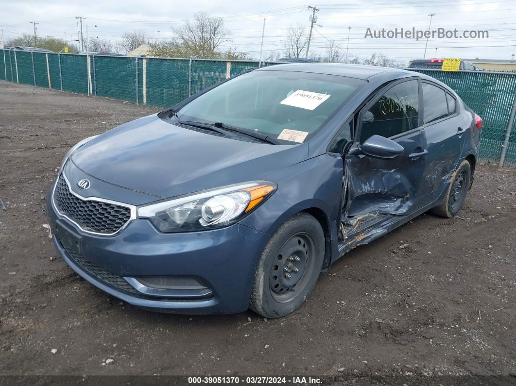 2016 Kia Forte Lx Gray vin: KNAFK4A65G5611330