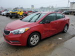 2016 Kia Forte Lx Red vin: KNAFK4A65G5613319