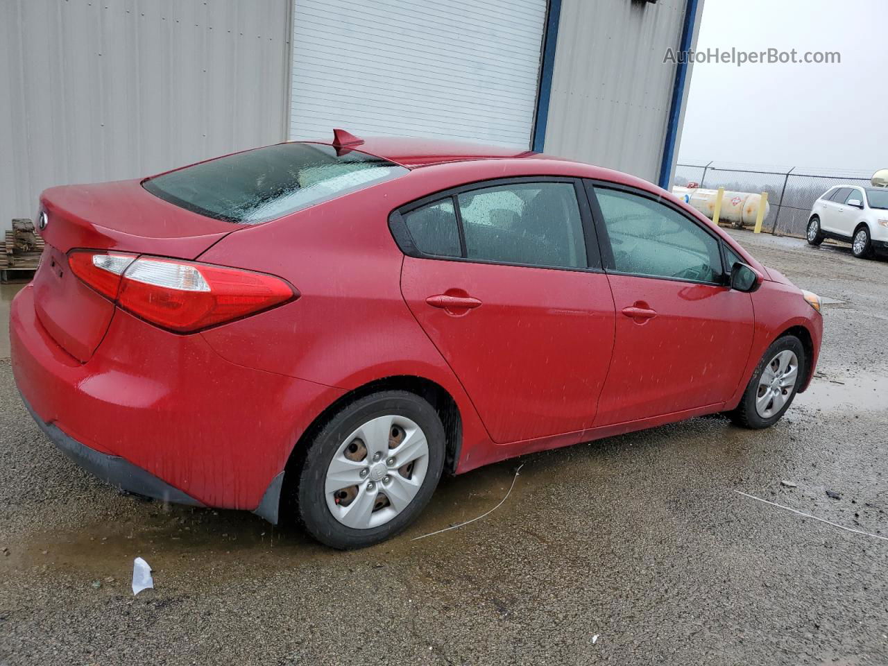 2016 Kia Forte Lx Red vin: KNAFK4A65G5613319