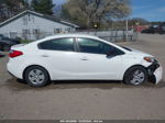 2016 Kia Forte Lx White vin: KNAFK4A65G5614437