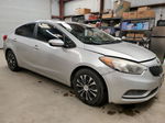 2016 Kia Forte Lx Серебряный vin: KNAFK4A66G5462460