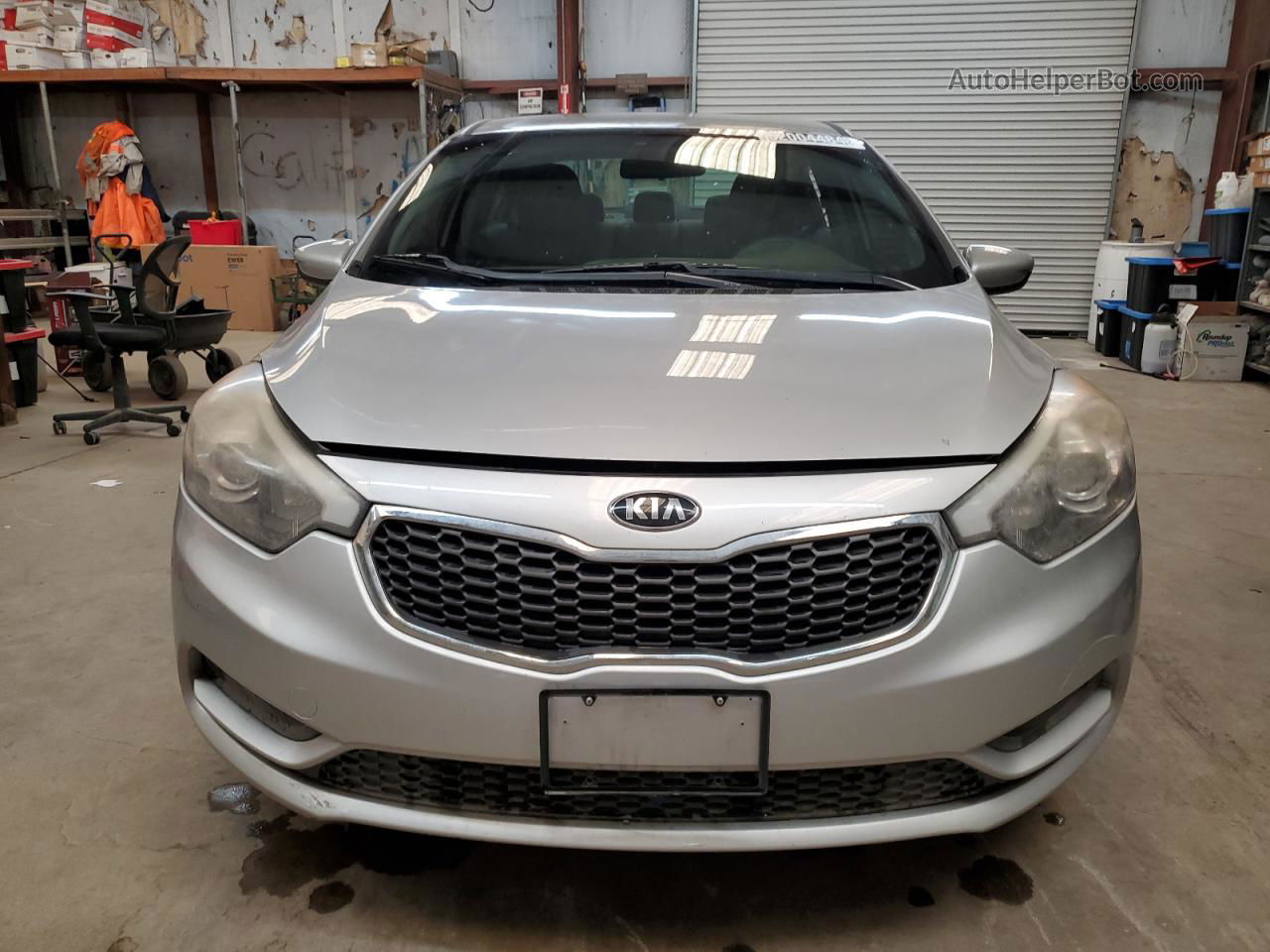 2016 Kia Forte Lx Silver vin: KNAFK4A66G5462460