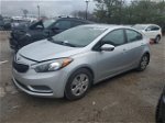 2016 Kia Forte Lx Silver vin: KNAFK4A66G5532894