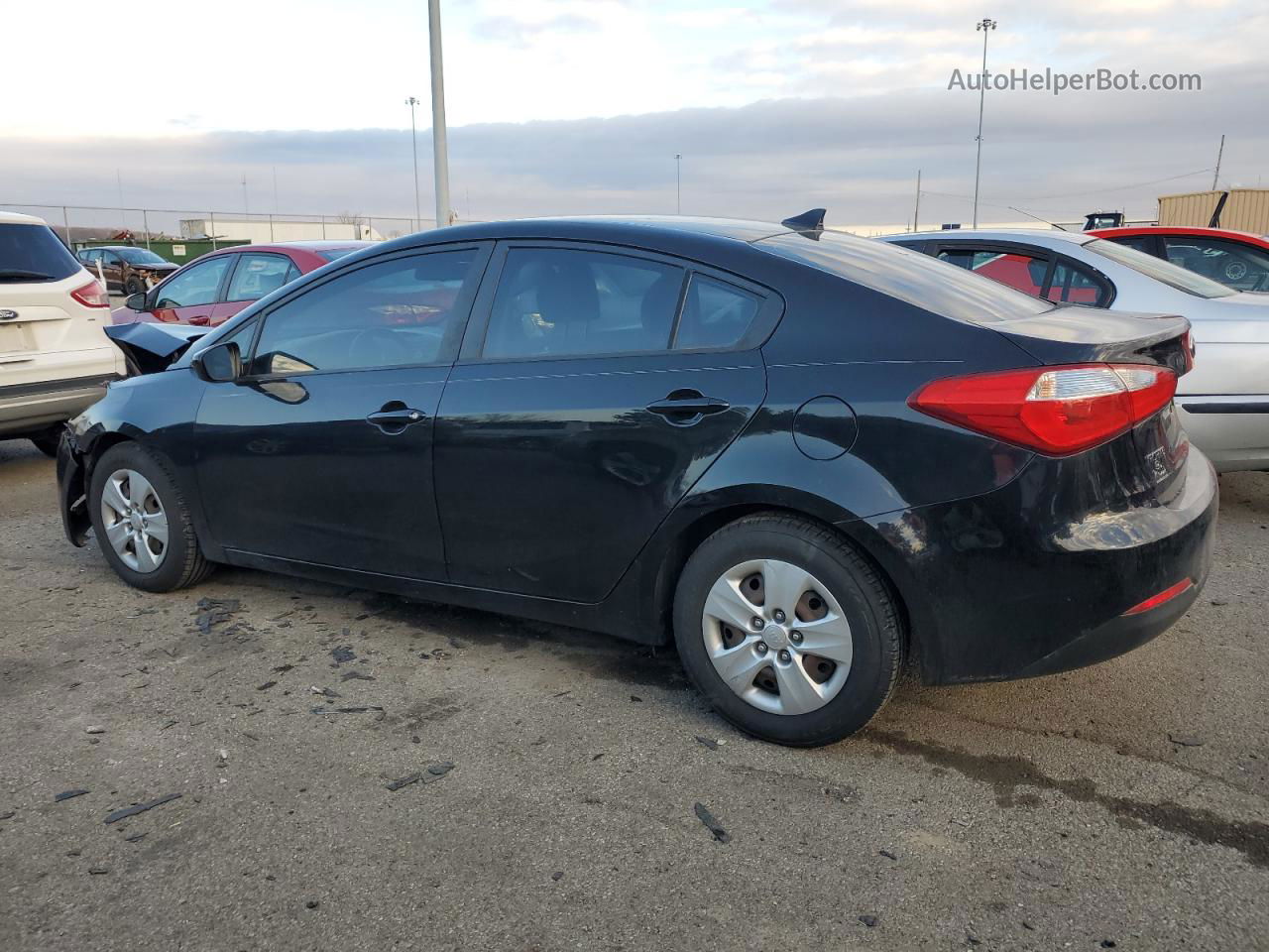 2016 Kia Forte Lx Black vin: KNAFK4A66G5599401