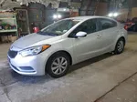 2016 Kia Forte Lx Серебряный vin: KNAFK4A66G5616942