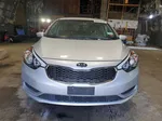 2016 Kia Forte Lx Silver vin: KNAFK4A66G5616942