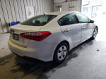 2016 Kia Forte Lx White vin: KNAFK4A66G5618335