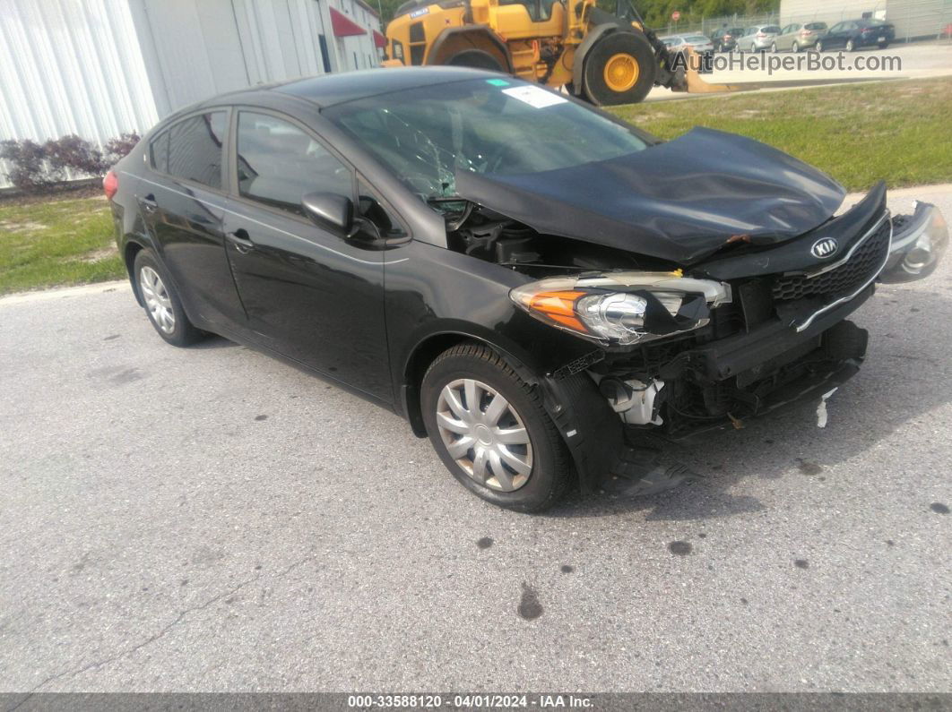 2016 Kia Forte Lx Черный vin: KNAFK4A67G5508247