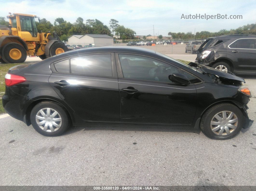 2016 Kia Forte Lx Black vin: KNAFK4A67G5508247