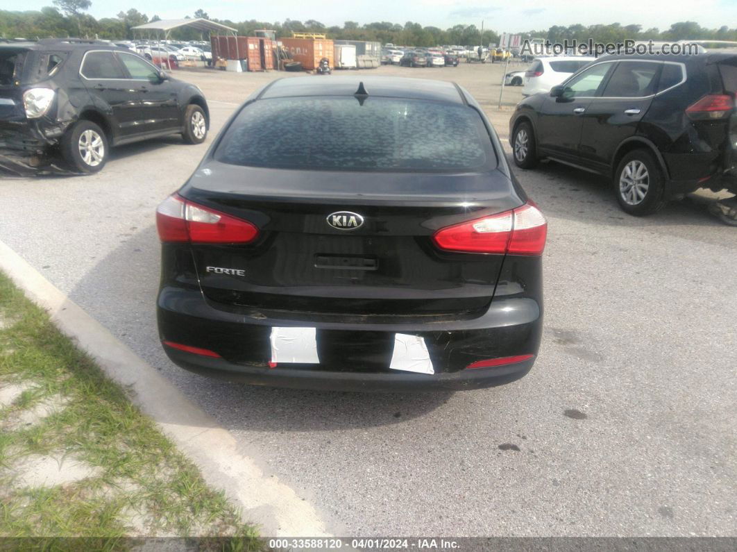 2016 Kia Forte Lx Black vin: KNAFK4A67G5508247