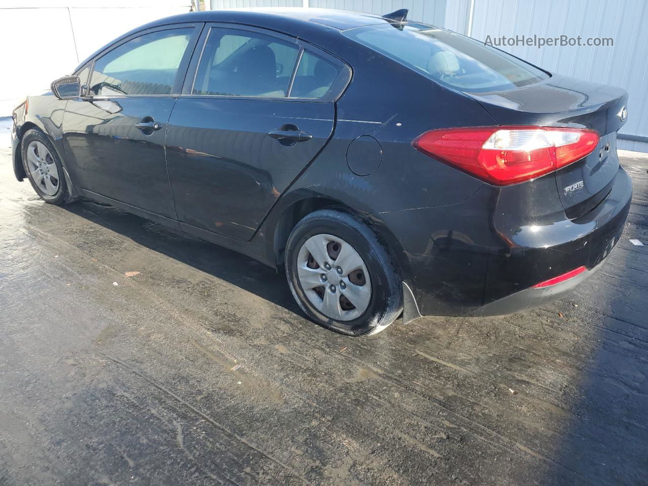 2016 Kia Forte Lx Черный vin: KNAFK4A67G5514078