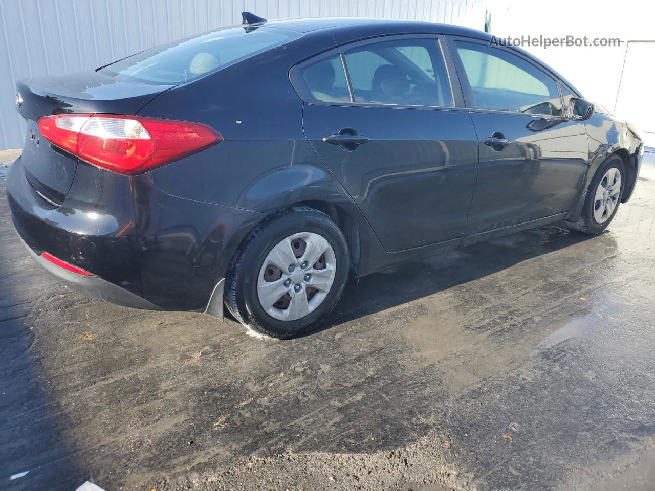 2016 Kia Forte Lx Черный vin: KNAFK4A67G5514078