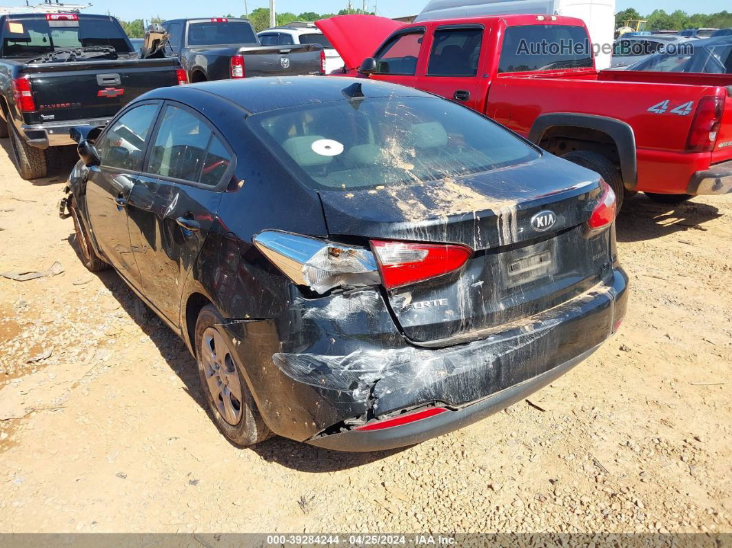 2016 Kia Forte Lx Black vin: KNAFK4A67G5522598