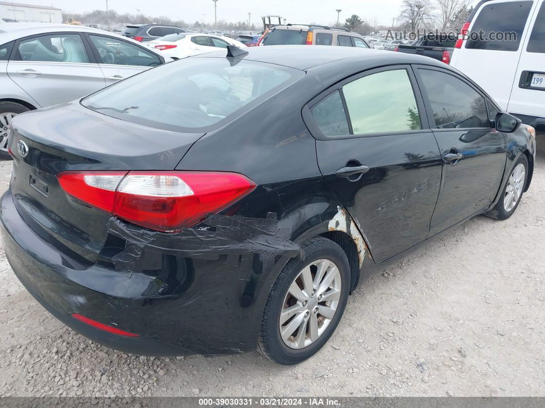 2016 Kia Forte Lx Black vin: KNAFK4A67G5532516