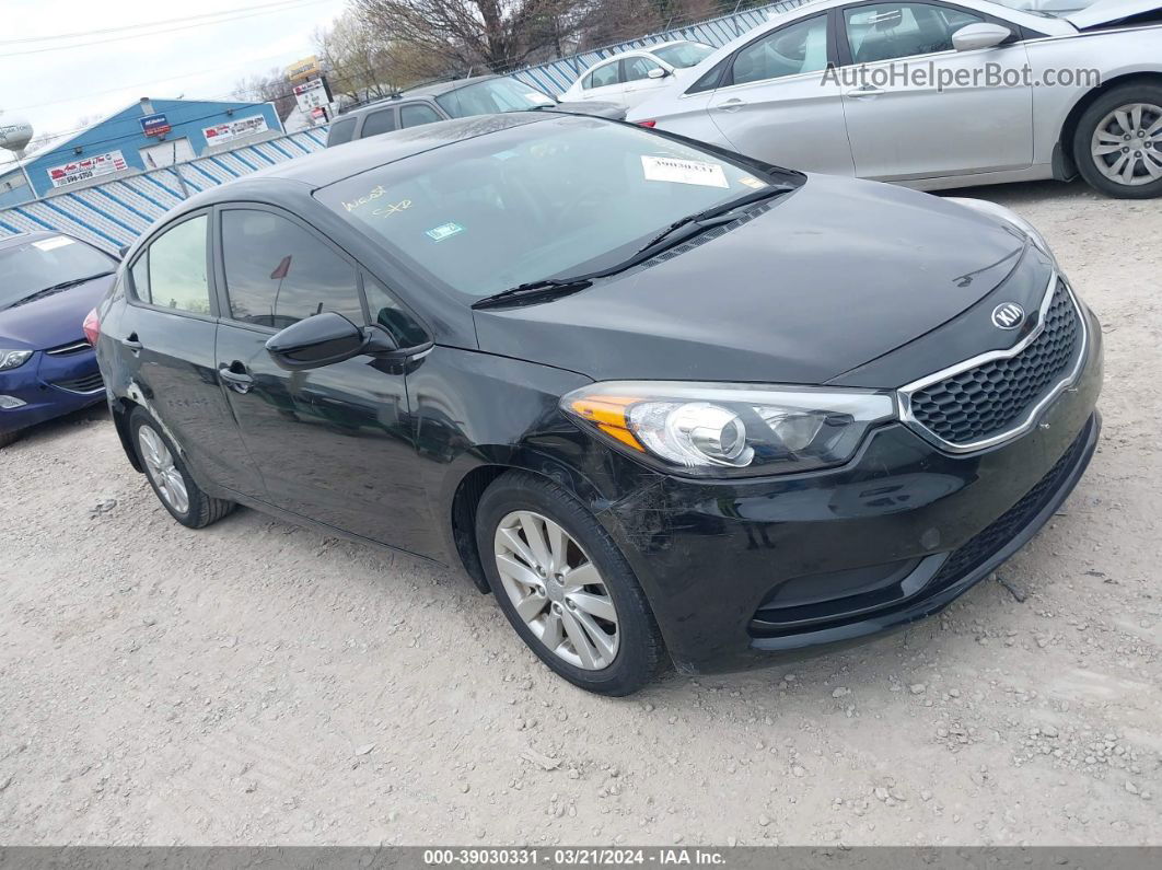 2016 Kia Forte Lx Black vin: KNAFK4A67G5532516