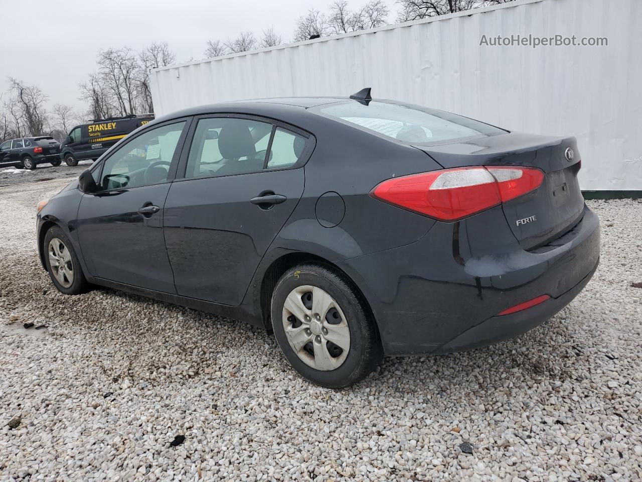 2016 Kia Forte Lx Black vin: KNAFK4A67G5533424