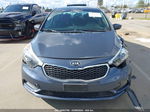 2016 Kia Forte Lx Серый vin: KNAFK4A67G5549851