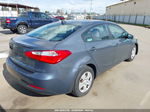 2016 Kia Forte Lx Серый vin: KNAFK4A67G5549851